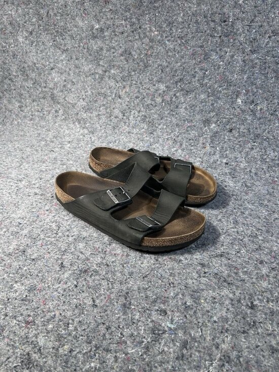 Birkenstock Arizona Black Synthetic Sandal M 12